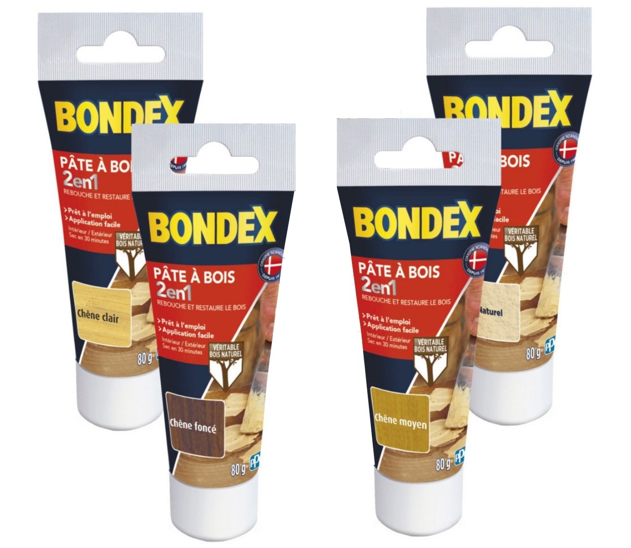 Bondex pâte à bois 2 en 1